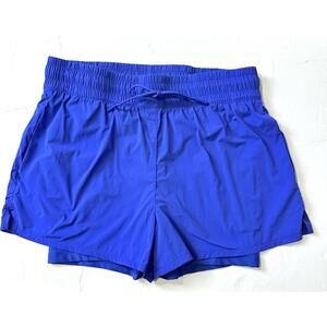 Spyder Active Perennial Blue 4-Way Stretch Short Women's Size M